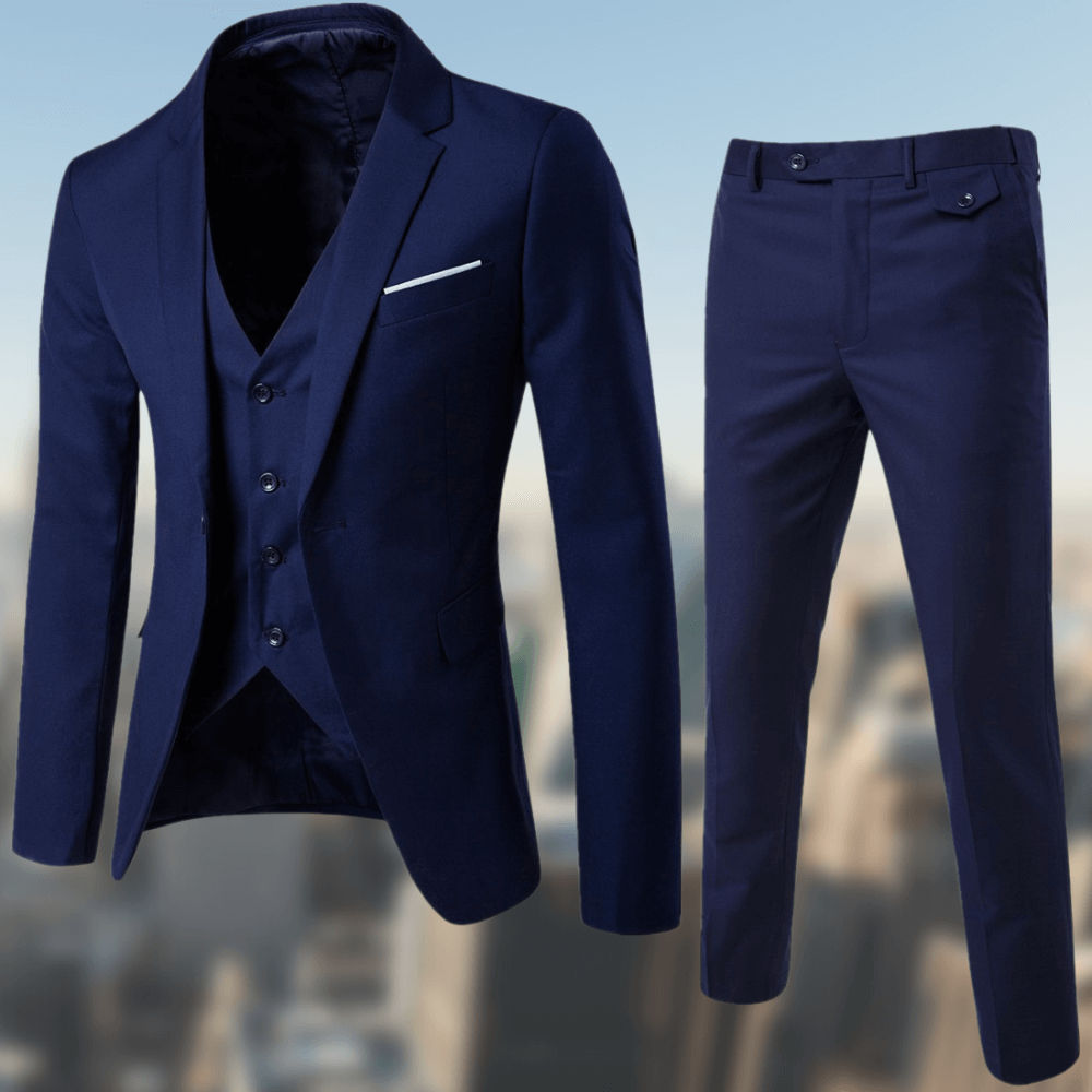 Herren Anzugset Elegante Hose und Jacke Komplett