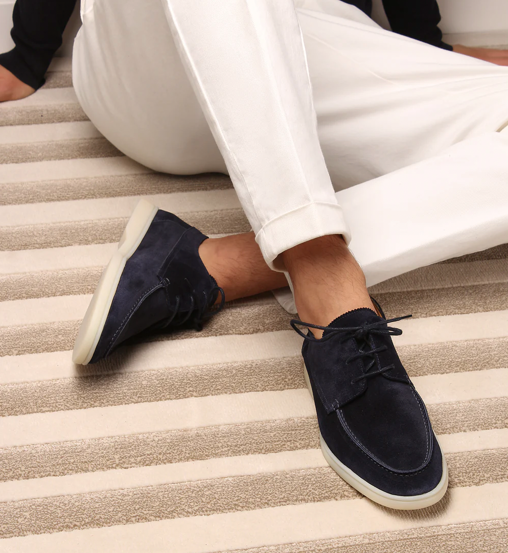 Elegante Herrenschuhe Leder Braun - IdealeKleiden