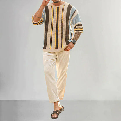 Maverick - Elegantes Strickhemd Modern - IdealeKleiden