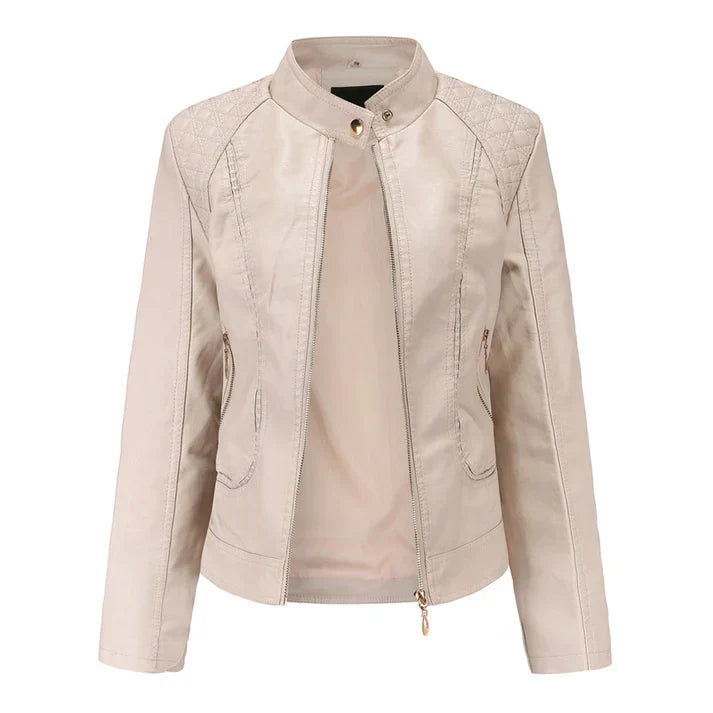 Alda - Lederjacke Modern Chic