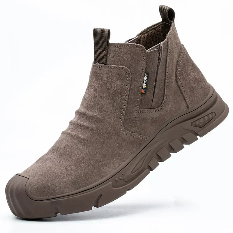 Rutschfeste Herrenstiefel Sicherheitsschuhe - IdealeKleiden