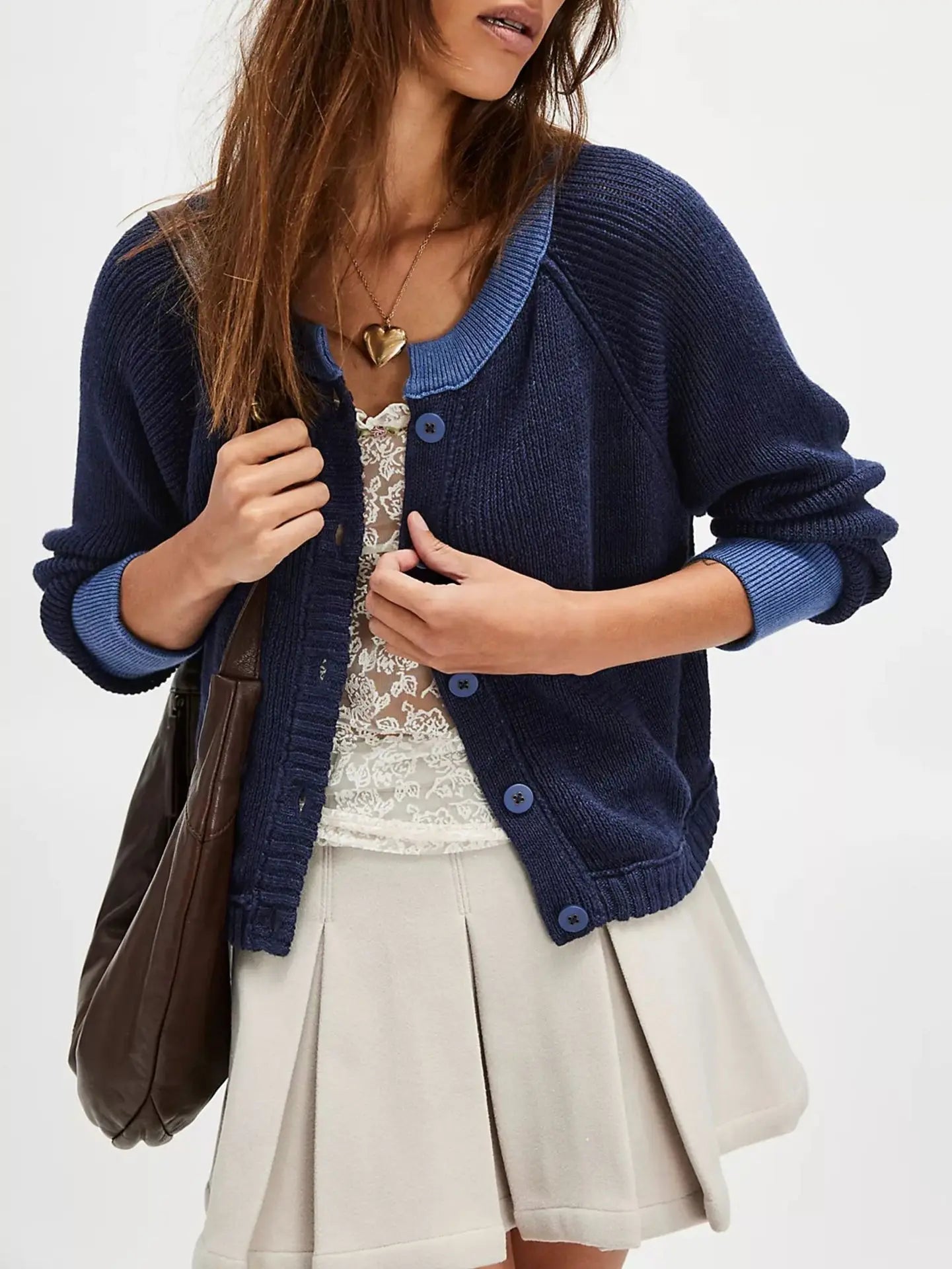 Damen Cardigan Langärmlig Trendig