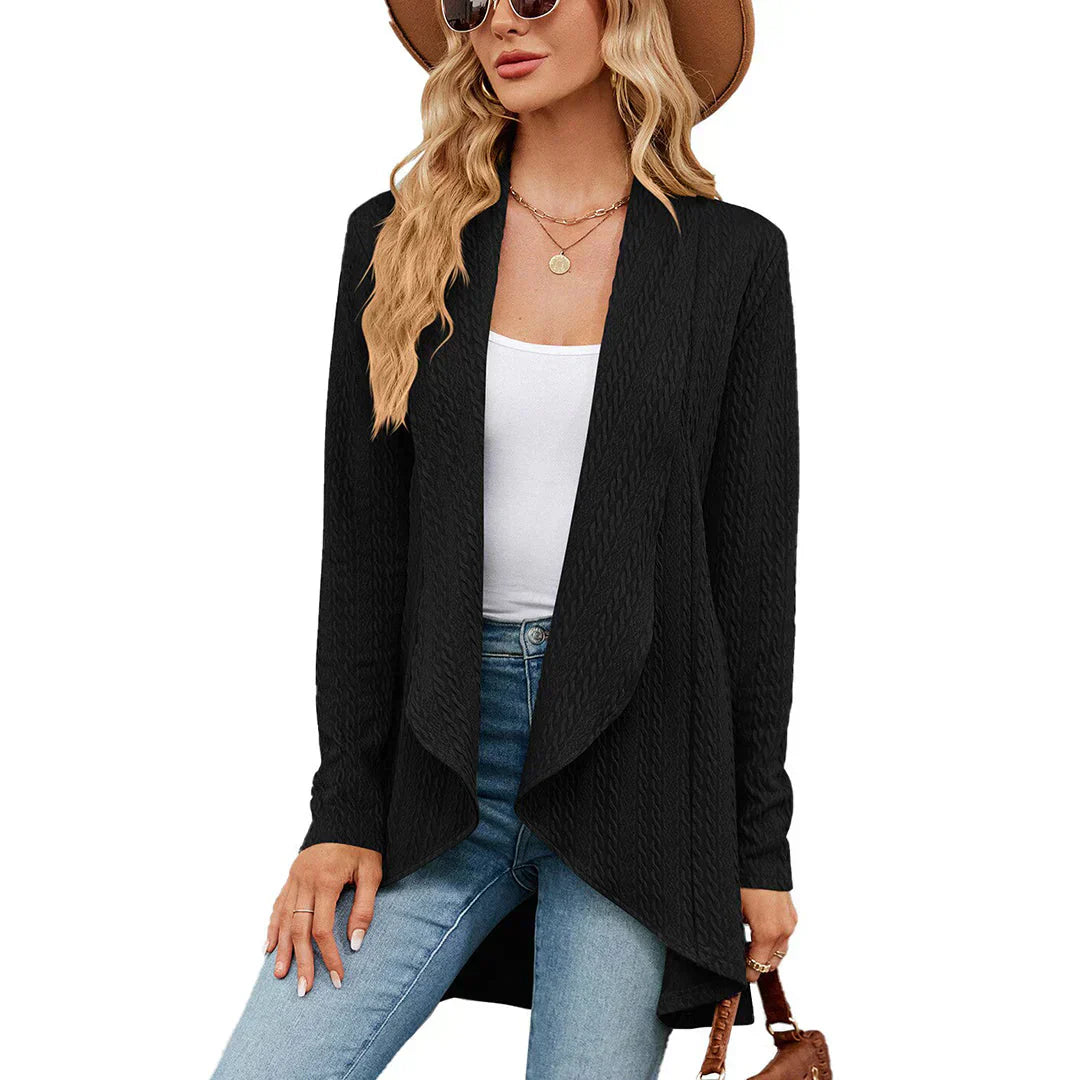 Damen Cardigan Offen Elegant Aurora