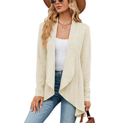 Damen Cardigan Offen Elegant Aurora