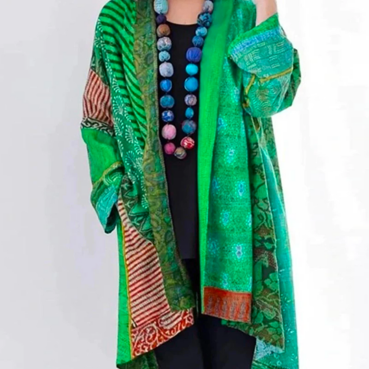 Damen Strickjacke Boho-StilLocker Schnitt