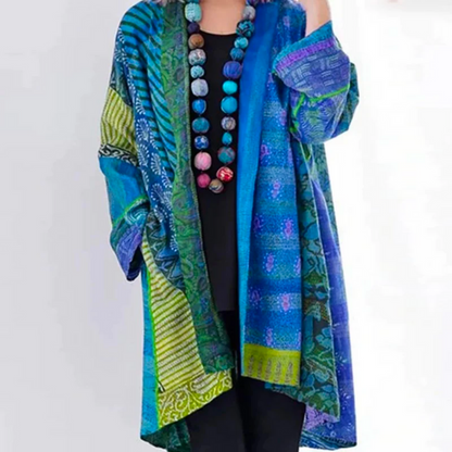 Damen Strickjacke Boho-StilLocker Schnitt