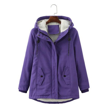 Kapuzenmantel Damen Winter Schick & Zeitlos