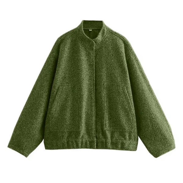 Übergröße Bomberjacke Damen Style
