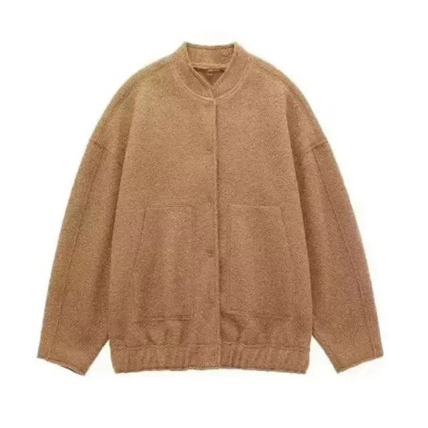 Übergröße Bomberjacke Damen Style