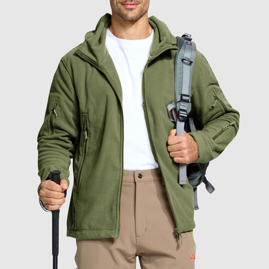 Warme Thermo-Mantel Herren Winter - IdealeKleiden