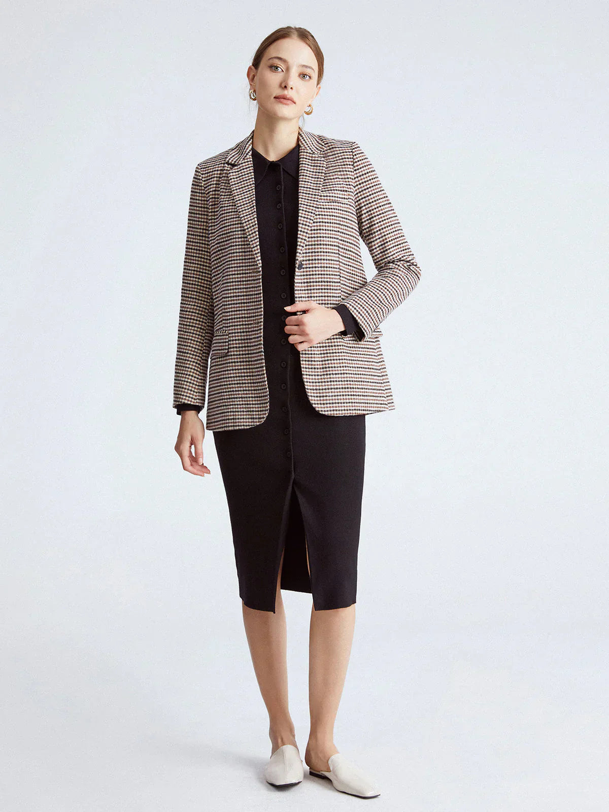 Stylische Tweedjacke Damen - IdealeKleiden