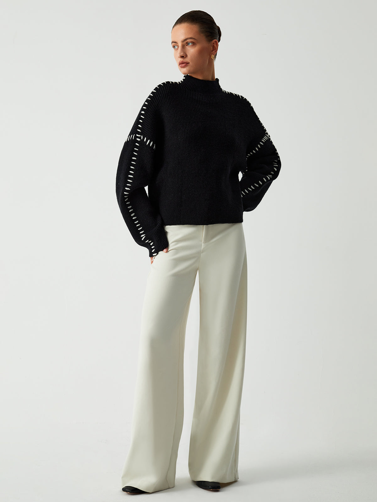 Modische Strickpullover Frauen Elegante Designs - IdealeKleiden