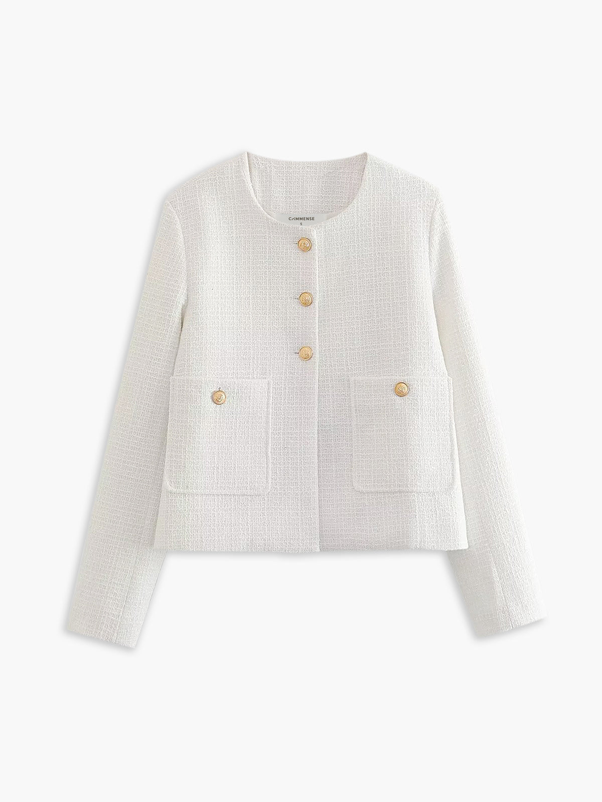 Stilvolle Tweed-Jacke Elegantes Design