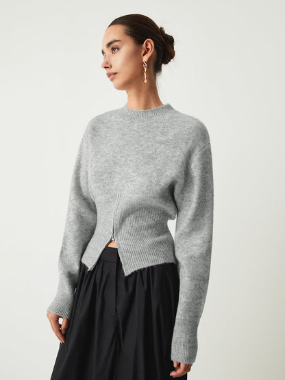 Praktische Halbzip-Jacke