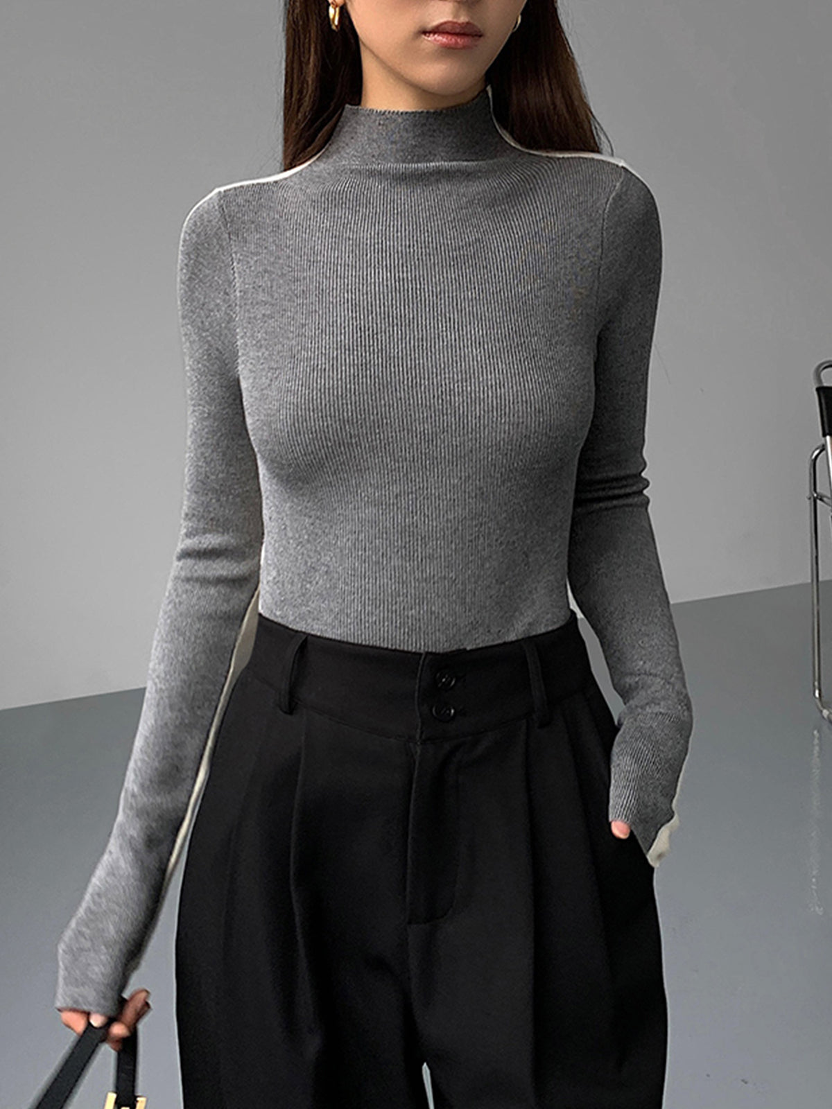 Praktisches Stricktop 2-in-1 Farben