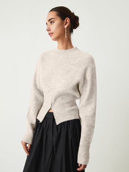 Praktische Halbzip-Jacke