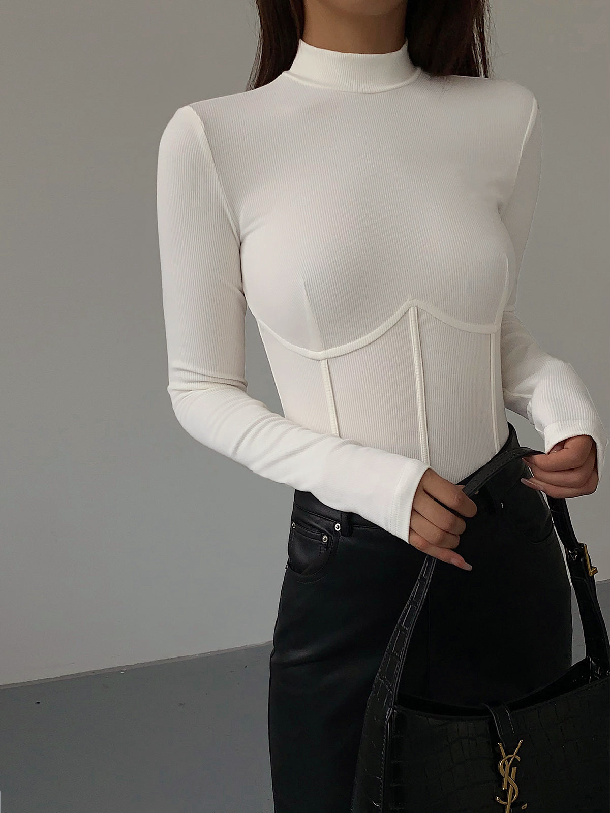 Elegante Damen T-Shirt Slim Fit Design