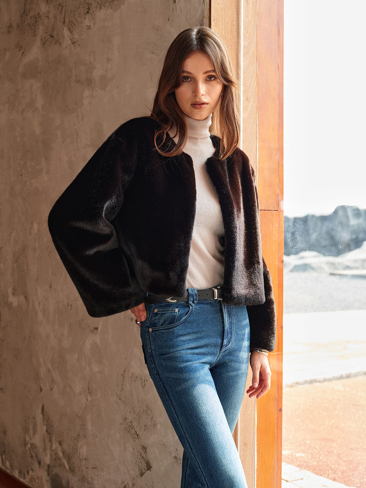 Kunstfelljacke Damen Stilvoll & Modern