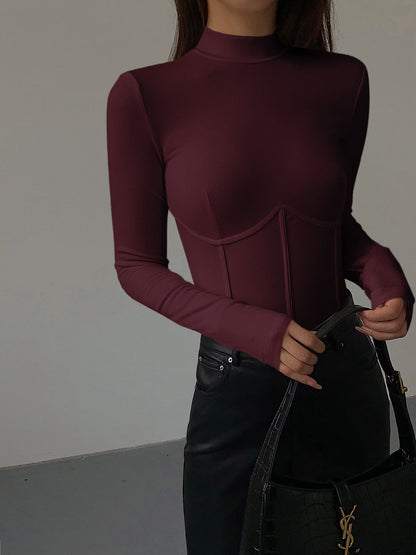 Elegante Damen T-Shirt Slim Fit Design