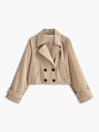 Stylische Crop-Jacke Damen