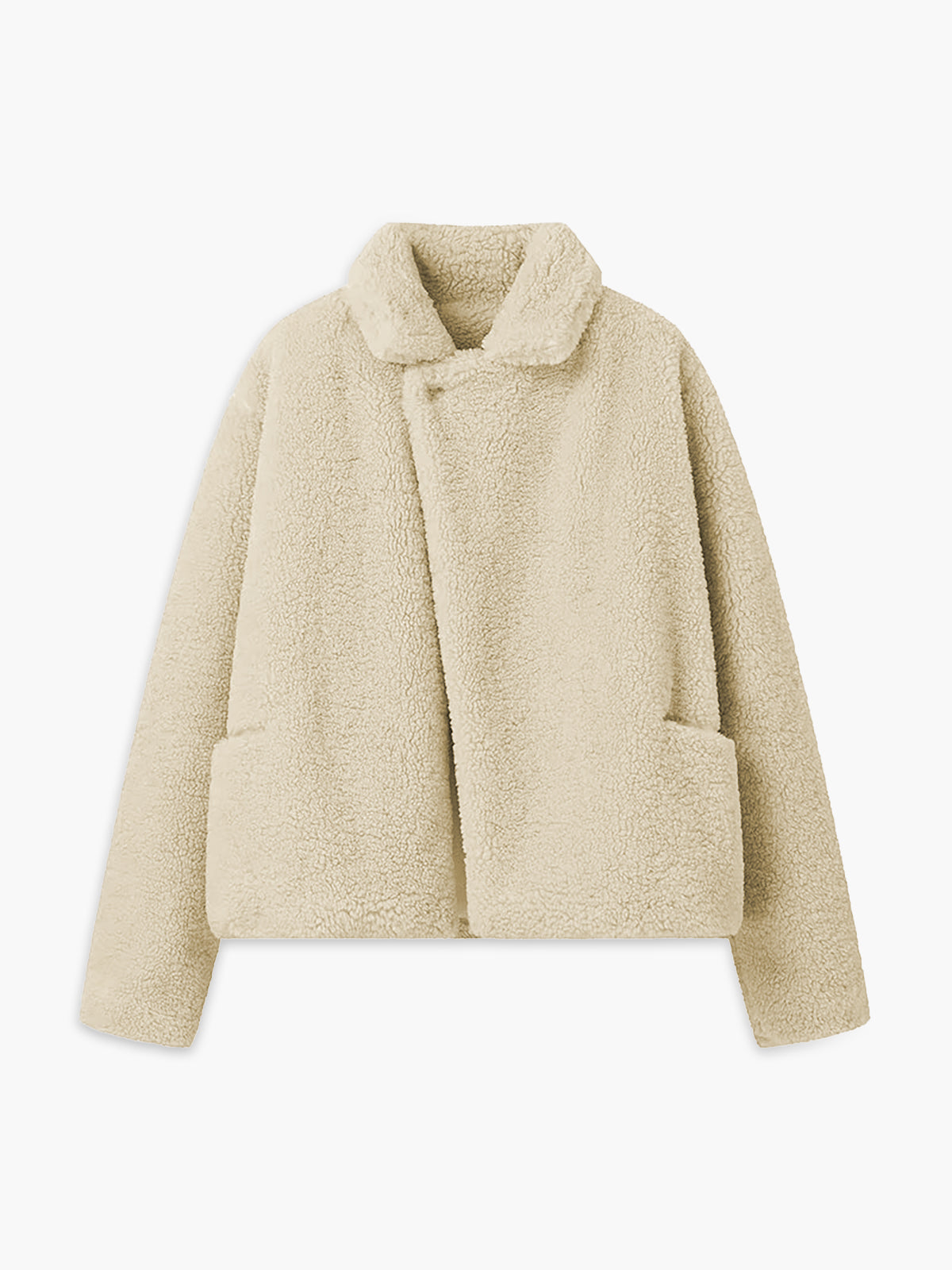 Weicher Damen Teddy Mantel Bequem