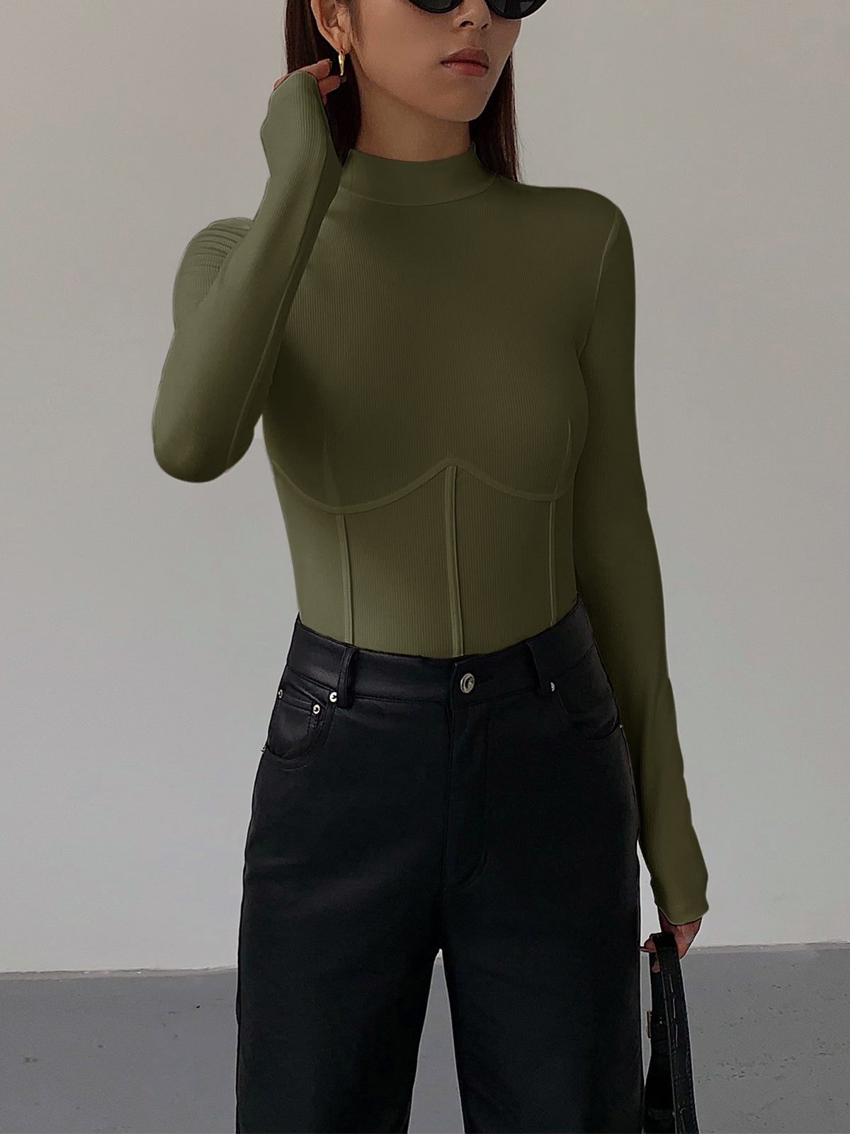 Elegante Damen T-Shirt Slim Fit Design