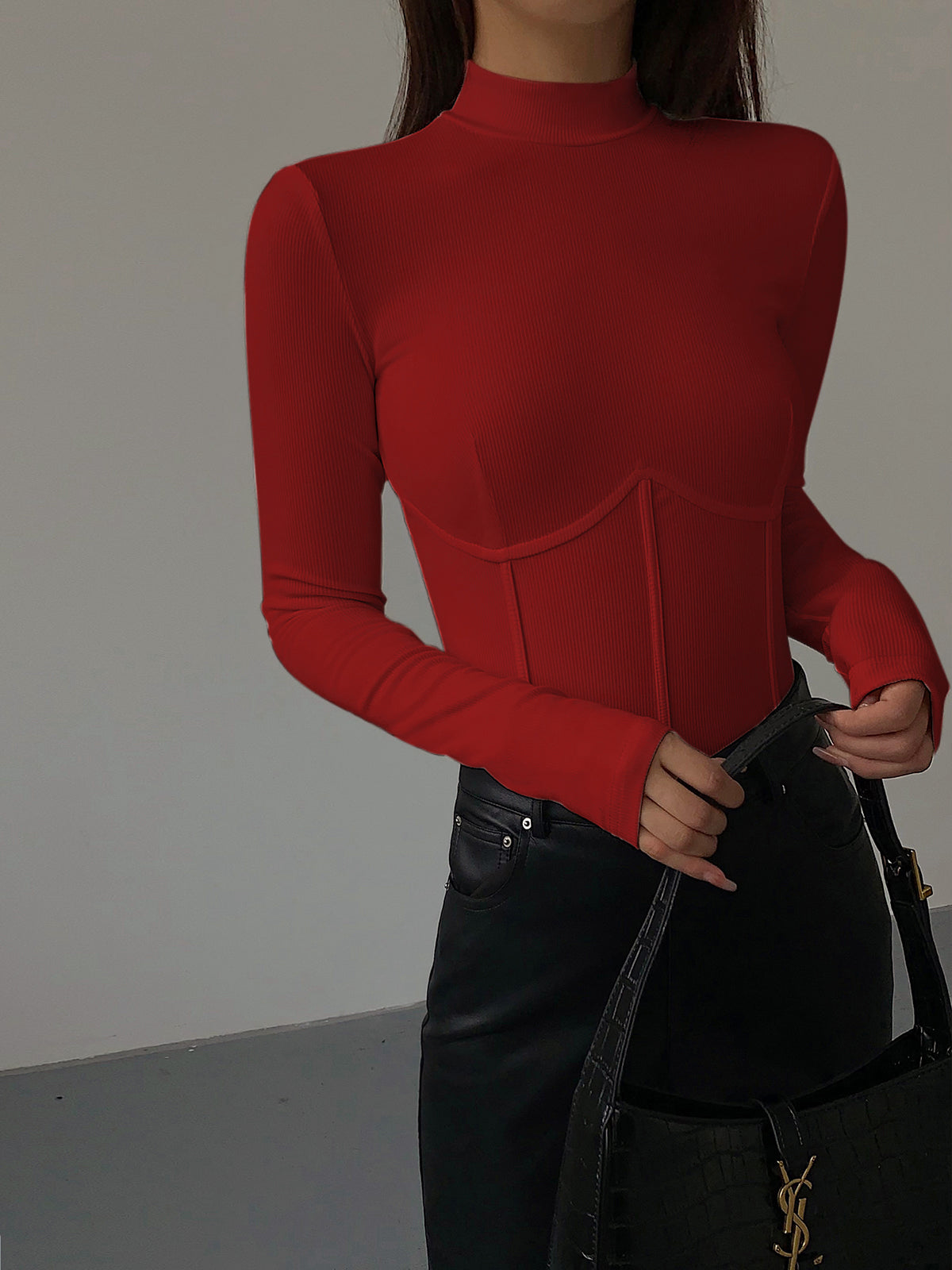 Elegante Damen T-Shirt Slim Fit Design