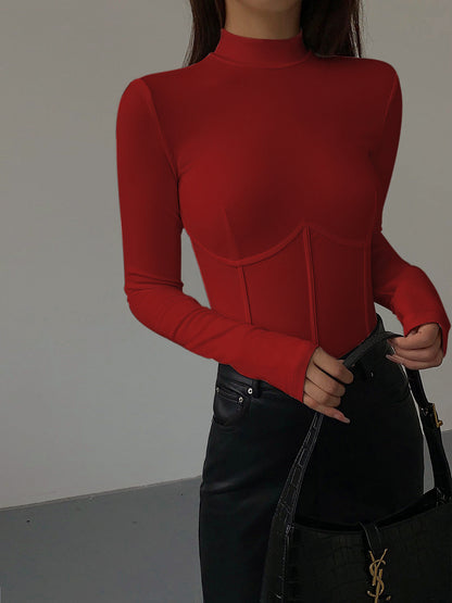 Elegante Damen T-Shirt Slim Fit Design