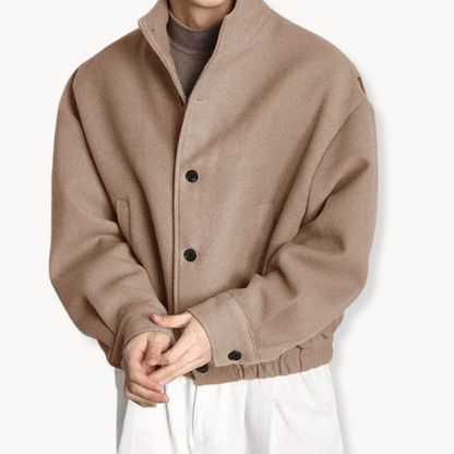 Herren Jacke Modern Schick Stehkragen