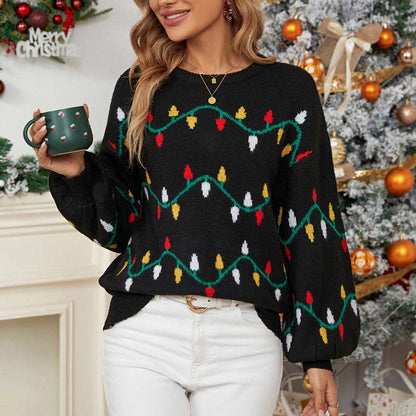 Weihnachtspullover Mit Festlichem Design