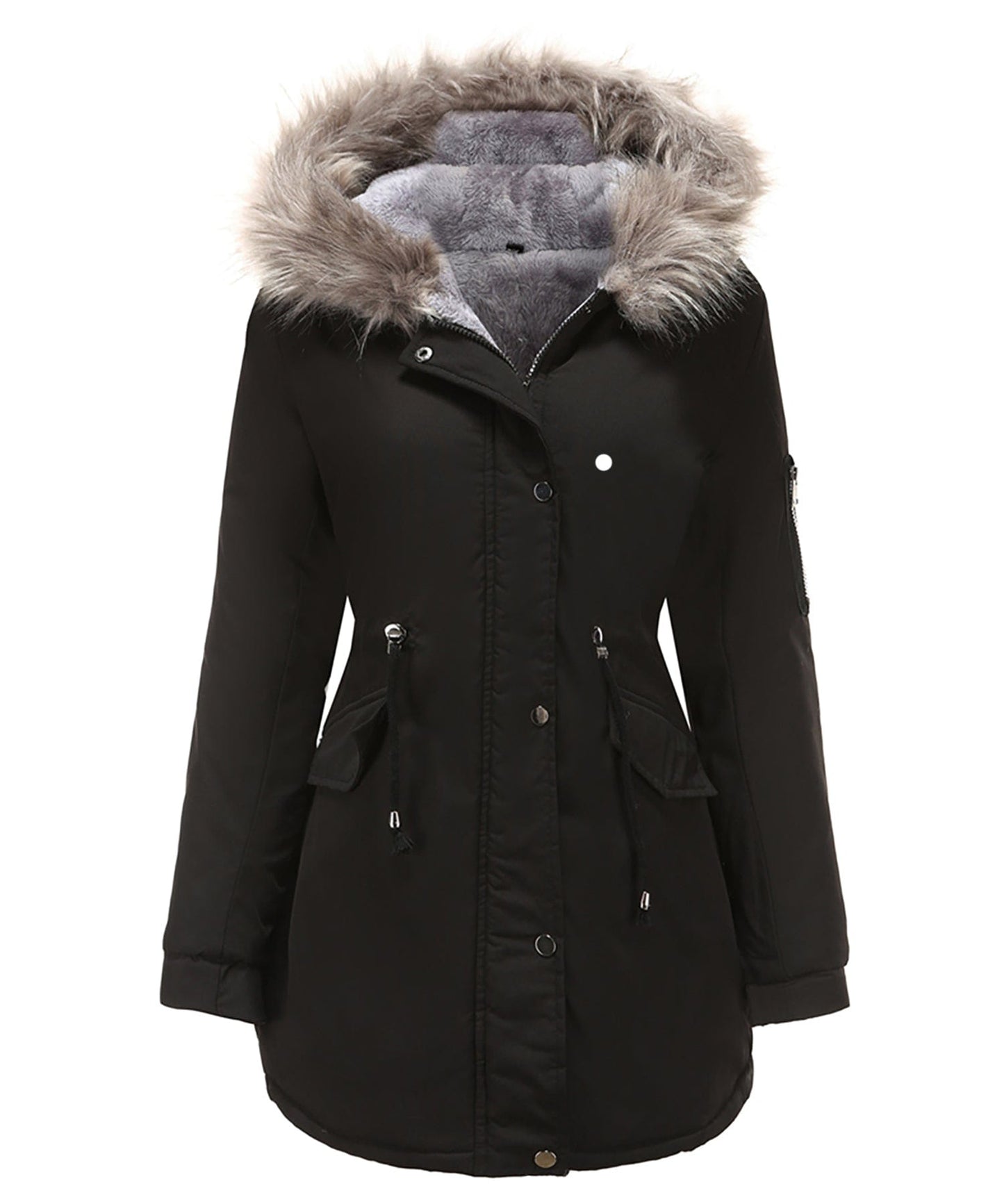 Warme Winterjacke Damen Mantel