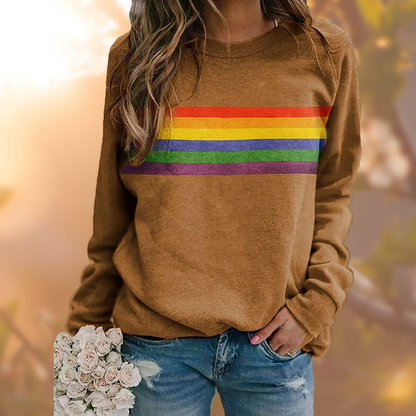 Damen Strickpullover Rundhals Herbst Modell