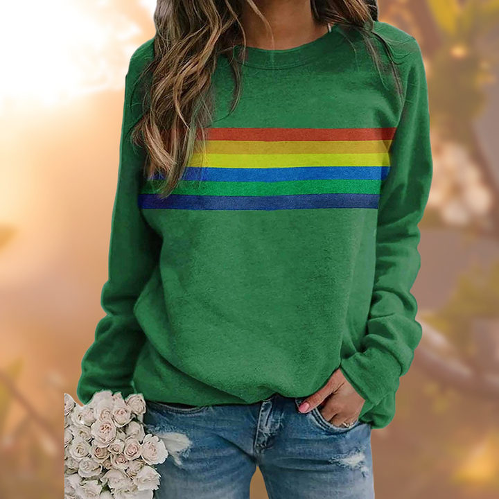 Damen Strickpullover Rundhals Herbst Modell