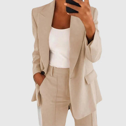 Stilvoller Damenblazer Elegant Schwarz