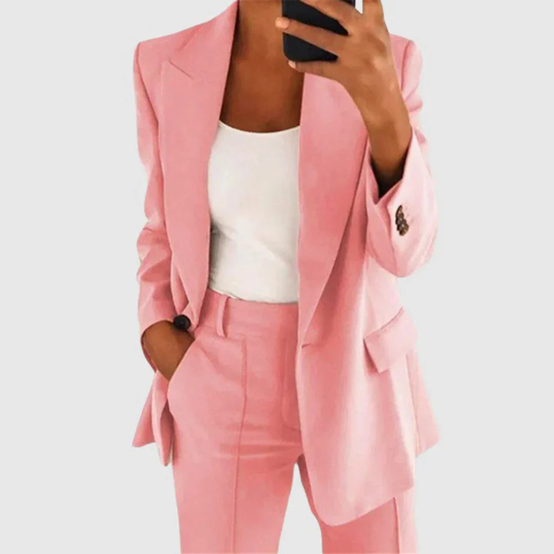 Stilvoller Damenblazer Elegant Schwarz