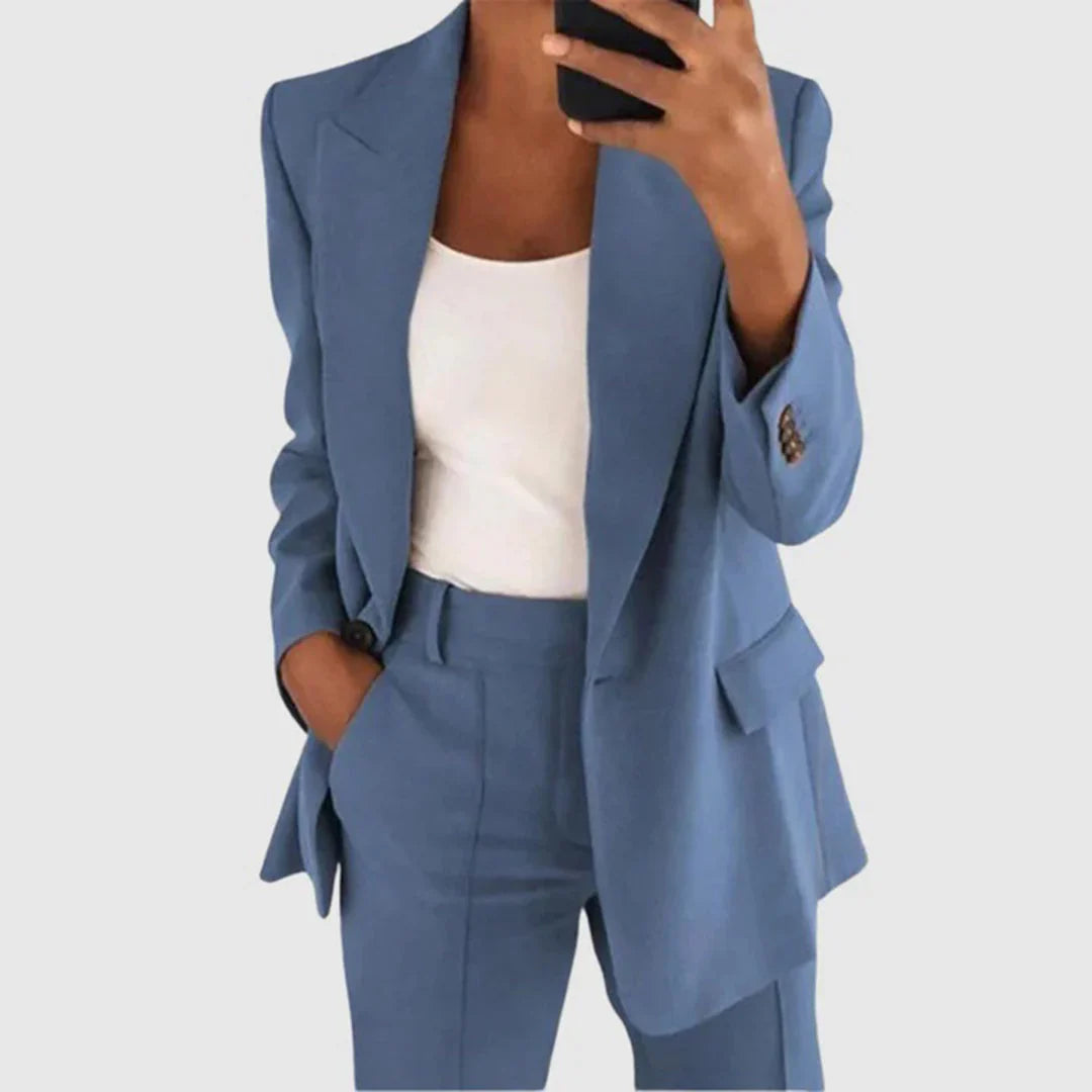 Stilvoller Damenblazer Elegant Schwarz