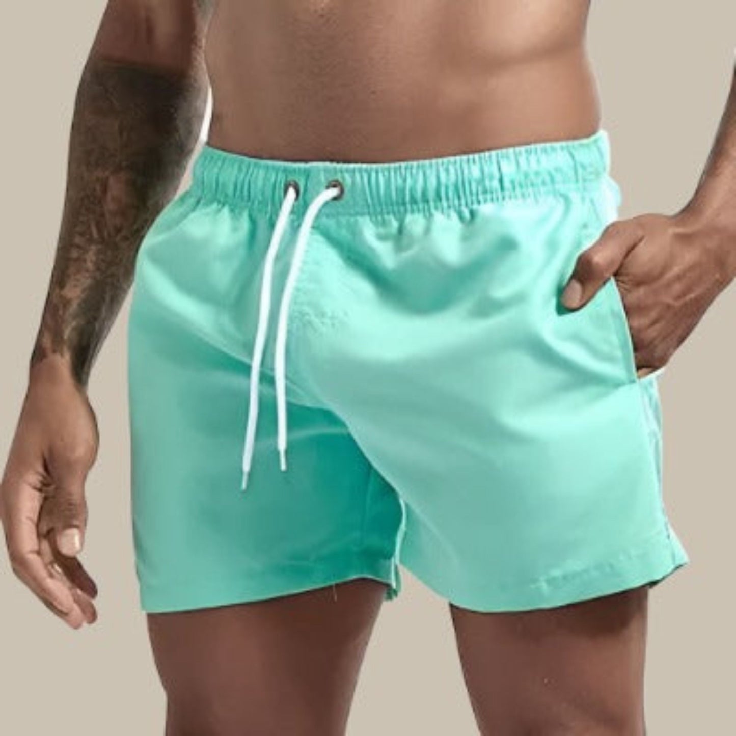Elastische Badeshorts Schnelltrocknend Männer