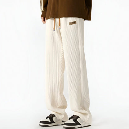 Bequeme Herren Jogginghose Gerippt