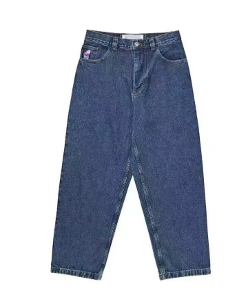 Bequeme Herrenjeans Lässig Weite Bein