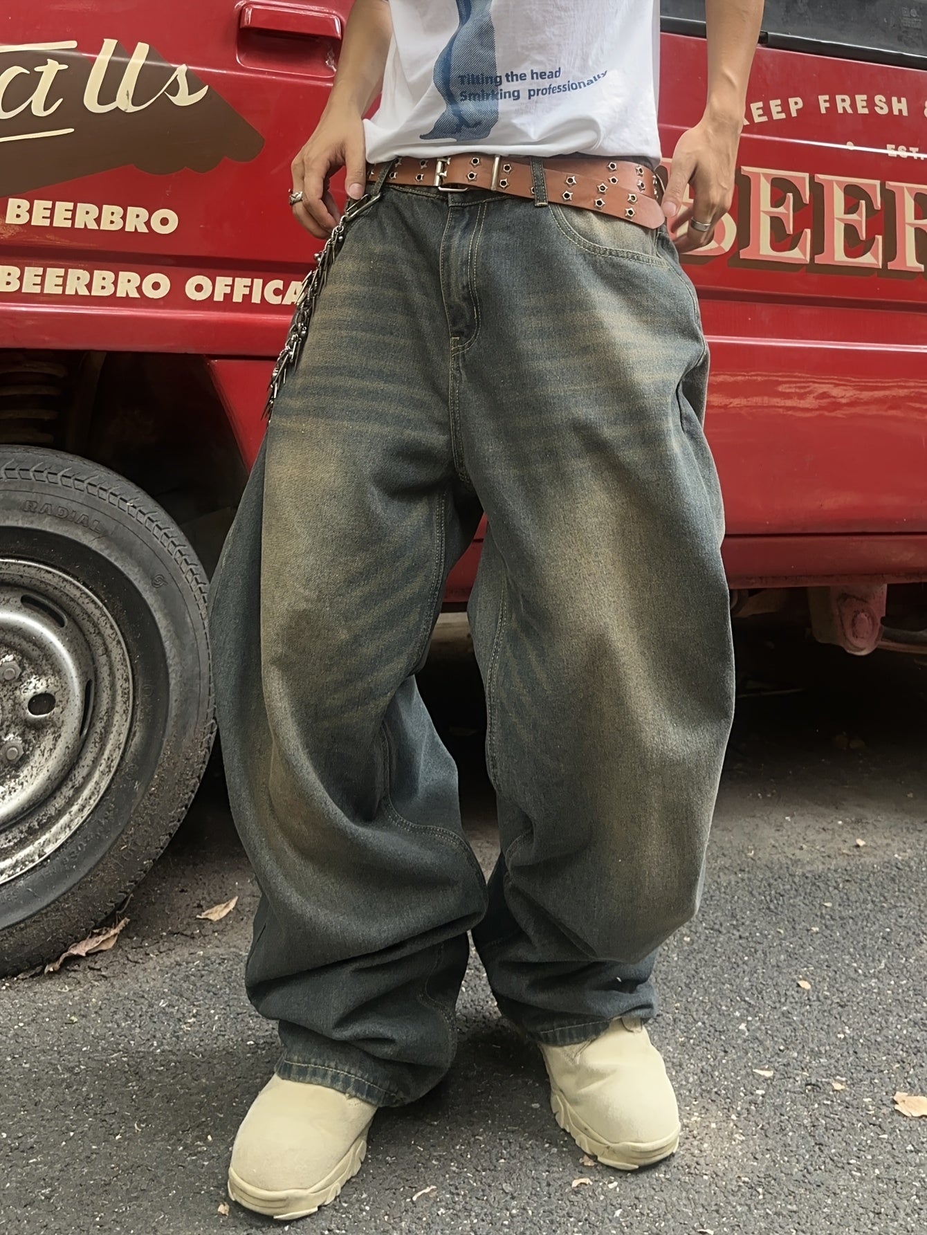 Relaxed Fit Jeans Herren Comfort Style - IdealeKleiden