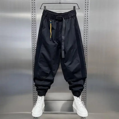Bequeme Trainingshose Männer Lockere Passform Elastischer Bund
