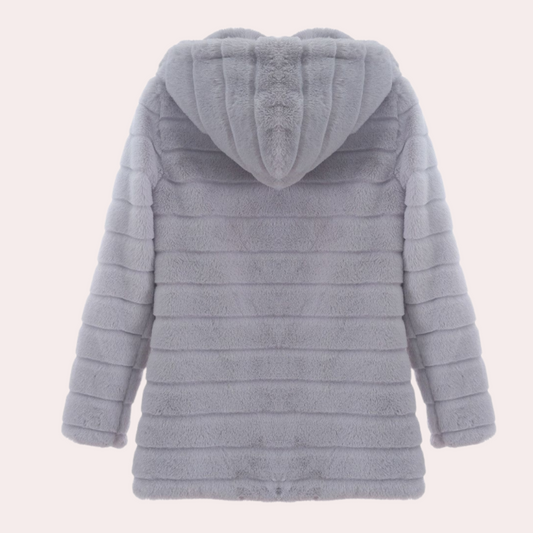 Stylische Damen Winterjacke Fleece - IdealeKleiden