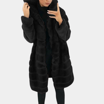 Klassische Fleecejacke Winterwarm Elegant