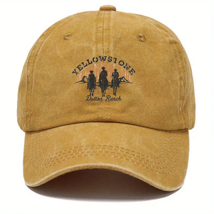Herren Baseballmütze Verstellbar Vintage Look - IdealeKleiden