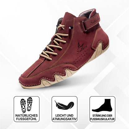 Orthopädische Barfußschuhe Wasserdicht Rutschfest Leder