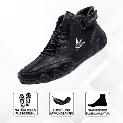 Orthopädische Barfußschuhe Wasserdicht Rutschfest Leder