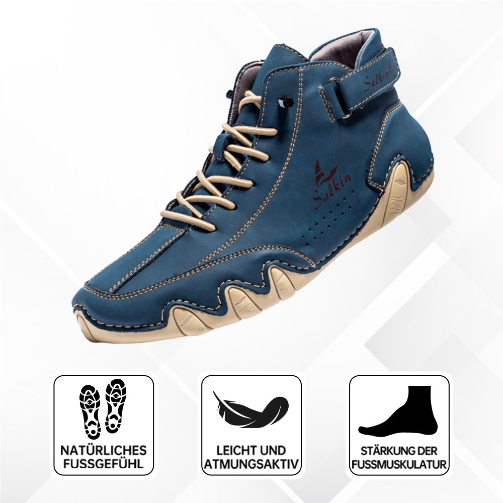 Orthopädische Barfußschuhe Wasserdicht Rutschfest Leder