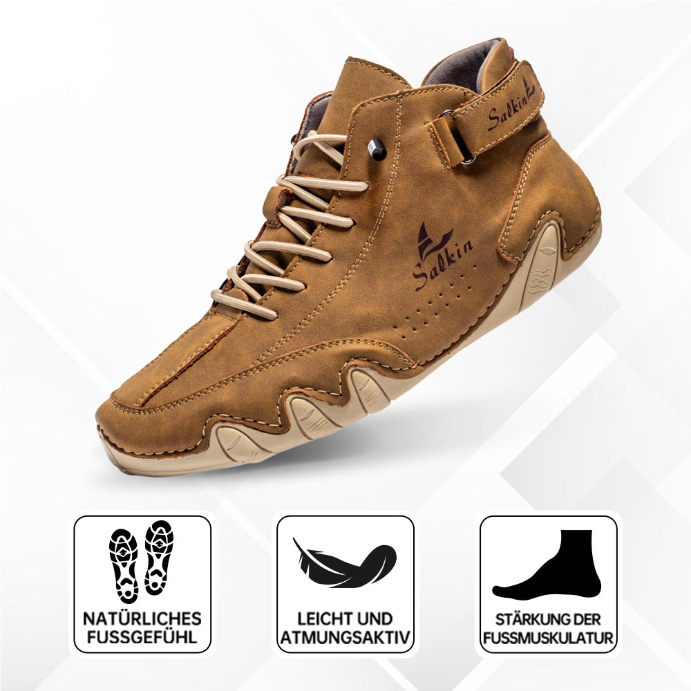 Orthopädische Barfußschuhe Wasserdicht Rutschfest Leder