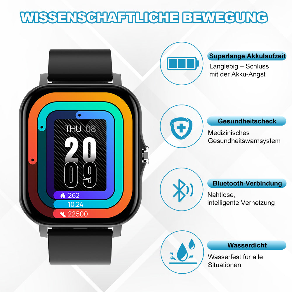 Smartwatch Fitness Gesundheitsüberwachung - IdealeKleiden
