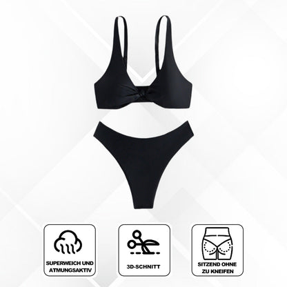 Push-Up Bikini Mit V-Ausschnitt Frauen